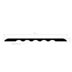 6x6mm EPDM Profil