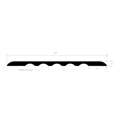 6x6mm EPDM Profil