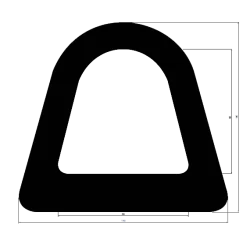 23mm Gummiklotz für Hebebühne