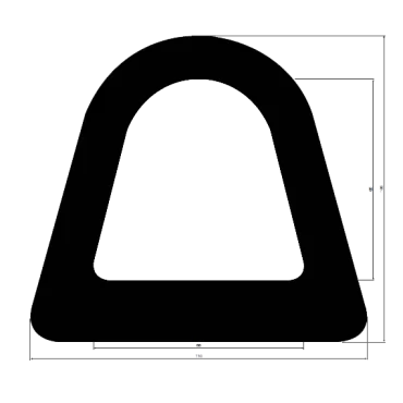 23mm Gummiklotz für Hebebühne