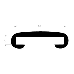 40x2mm Zellkautschuk