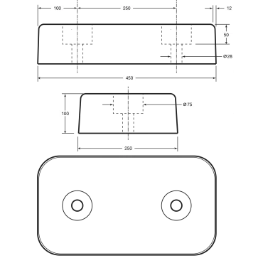 Profil für Garagentore 3056