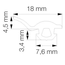 Kugelkopf für Ø10mm Stahl