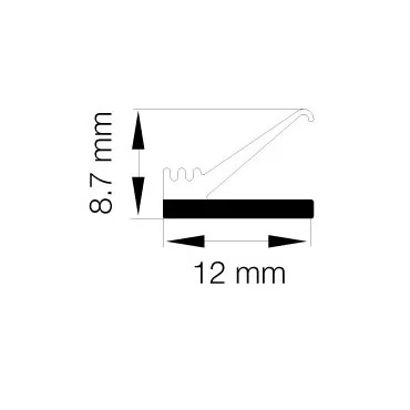 Ergonomische Noppenmatte 1500x900mm
