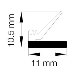 Gasfeder 150mm 8/18mm