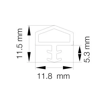 Rohrkappe, rund, ø16mm 