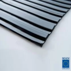 Ø50mm M8 Rohreinsatz mit Metallgewinde