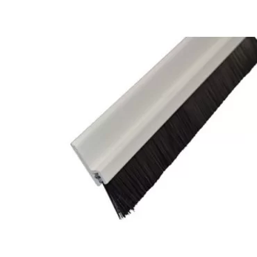 Børsteliste - 1 METER - 30/14mm - ALUMINIUM