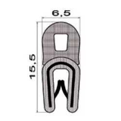 Kantenschutz 1-2mm m. top dichtung.