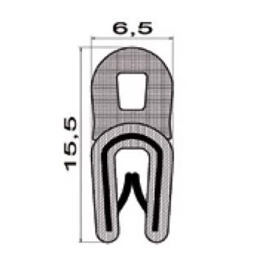 Kantenschutz 1-2mm m. top dichtung.