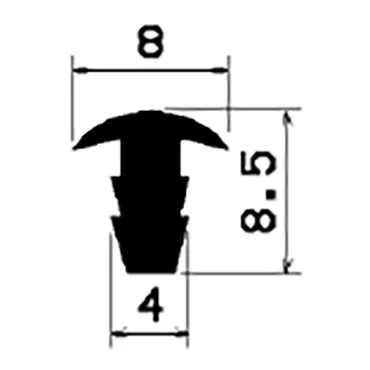 T-Profil 2,5mm