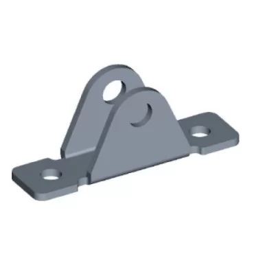 Augenhalterung Ø8mm Stahl