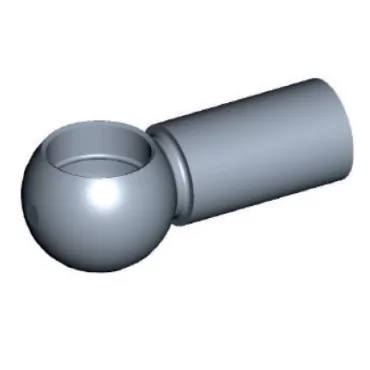 Kugelkopf für Ø10mm Stahl