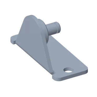Abgewinkelte halterung ø6mm