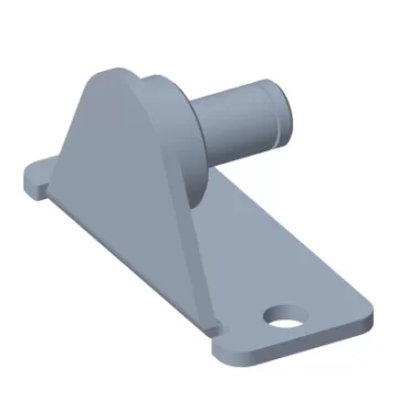 Abgewinkelte halterung ø8mm