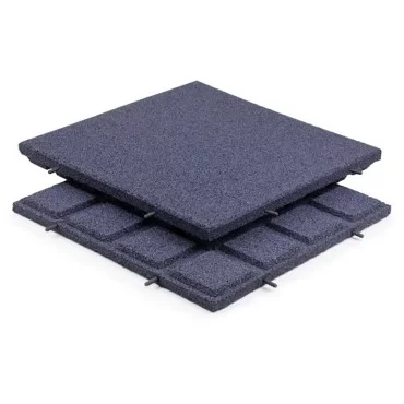 Gummifliesen Grau 30mm 500x500mm