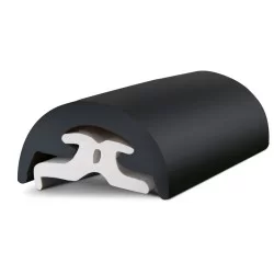 U-Profil 3mm abgerundete Gummileiste