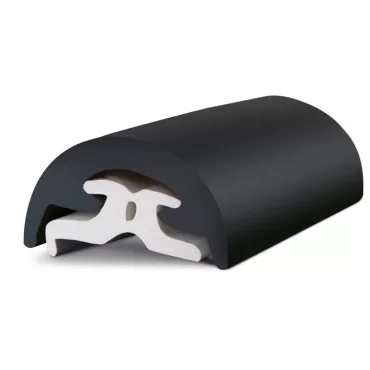 U-Profil 3mm abgerundete Gummileiste