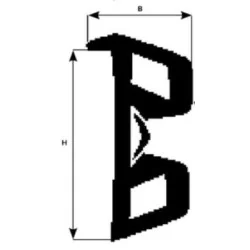 Scheuerleiste 7106-40