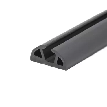 Scheuerleiste 25x12mm schwarz