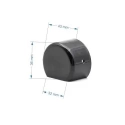 Co-Extruderet Tür-Profil PVC 26/27mm