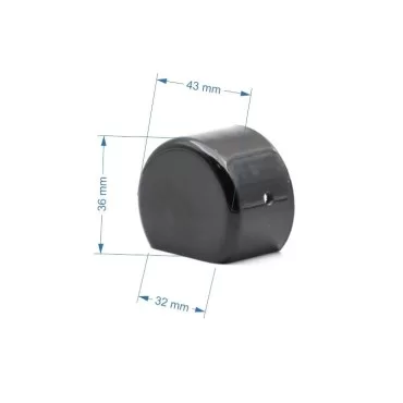 Co-Extruderet Tür-Profil PVC 26/27mm