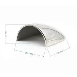  Tubex 7.5mm Rahmenprofil Weiß