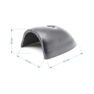 RADIAL 30mm PVC Endstück