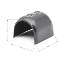 RADIAL 52mm PVC Endstück