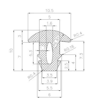 3mm T-Profil