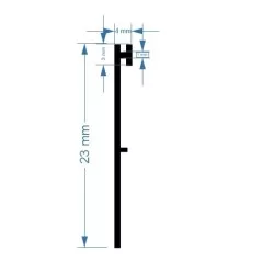 Dichtleiste für mechanische Türleiste