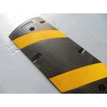 Fahrbahnschwelle 1.8M Schwarz/Gelb