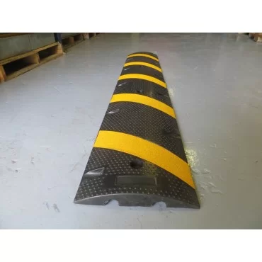Fahrbahnschwelle 1.8M Schwarz/Gelb