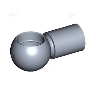 Kugelschale Ø10mm Stahl