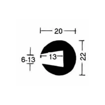 4mm FDA Gummischnur