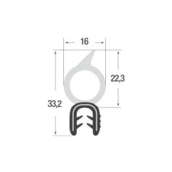 Kantenschutzprofil 8541 mit...