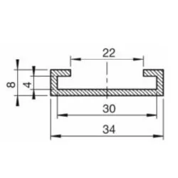 Fensterleiste Modell 545