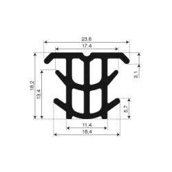 80x80mm Rohrstopfen