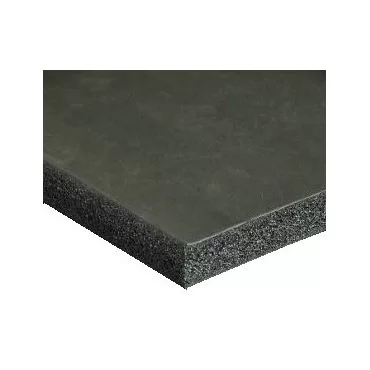 Gummifliesen Sort 20mm 500x500mm