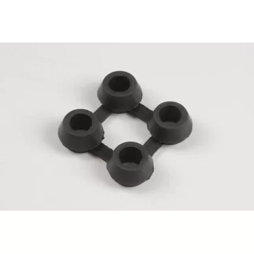 Gummifliesen Grau 40mm 500x500mm
