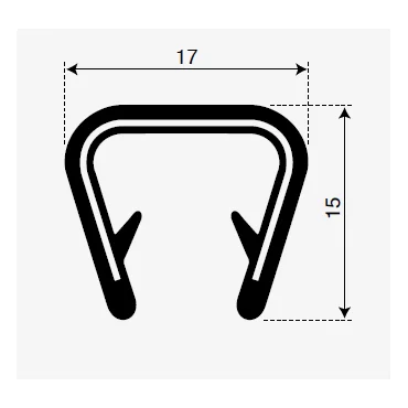 Gummifliesen Schwarz 50mm 500x500mm